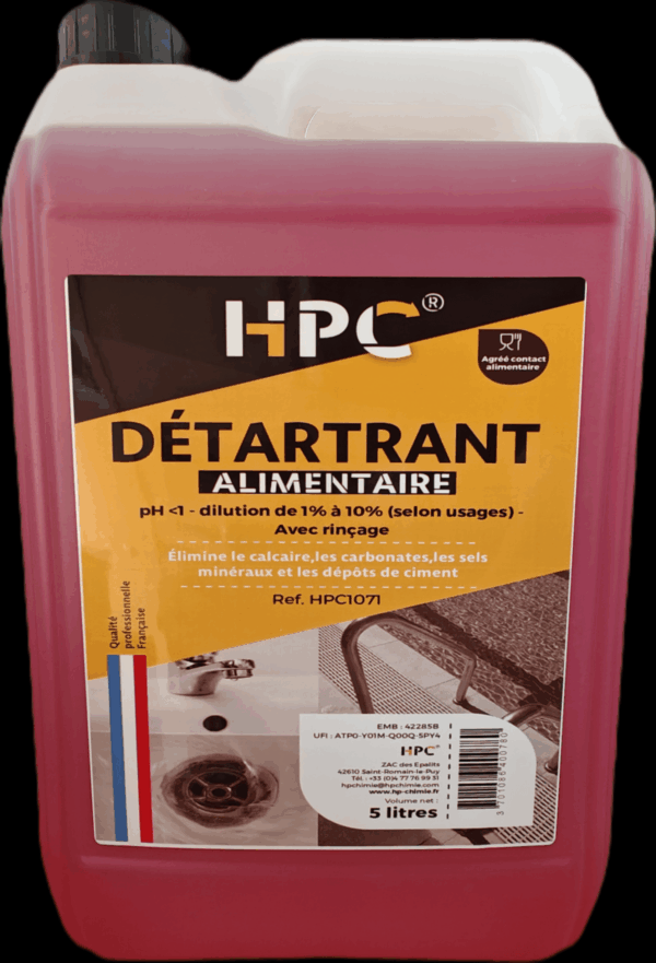 DÉTARTRANT ALIMENTAIRE